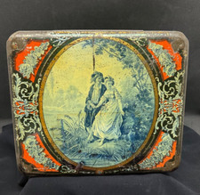 antike alte Blechdose