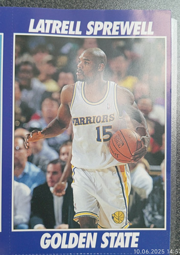 Latrell sprewell basketball - latrell,