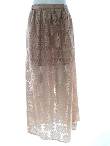 Boho romantik maxi - maxi, beige
