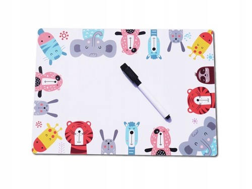 Magnettafel mit tieren - mit,