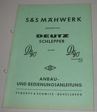 Anbau + Bedienungsanleitung S