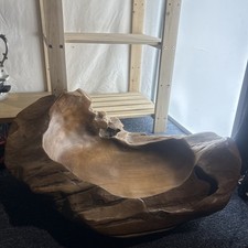 Handgeschnitzte Wurzelschale