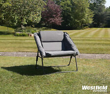 Westfield 'Marble' faltbarer Campingstuhl, gepolsterte Sitzfläche, B-Ware