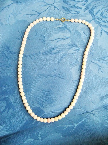 Korallen kette collier perlen - kette,