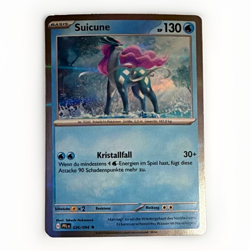 Pokémon tcg suicune - suicune, 026/094
