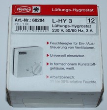 Lüftungs-Hygrostat Helios L-HY 3