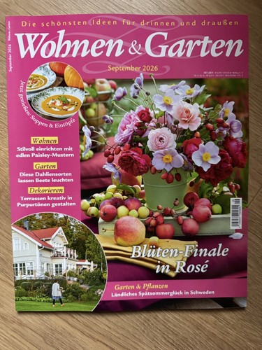 Zeitschrift wohnen garten - wohnen,