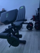 Hantelbank Trainingsbank Fitnessbank Schrägbank Bankdrücken klappbar verstellbar