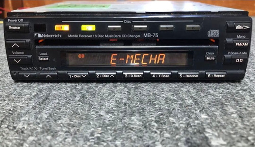 Nakamichi disc cd - mb-75, 6-disc