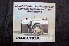 Bedienungsanleitung Gebrauchsanleitung Werbung Praktica DTL3 1981 (S01)