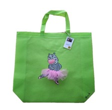 Tasche Grün Nilpferd Balett