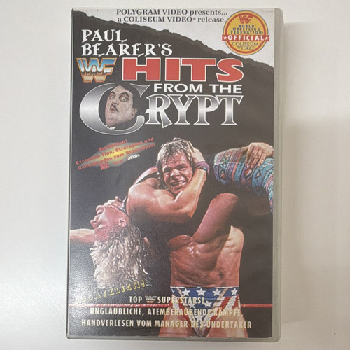 Wwf vhs paul - paul, bearer’s