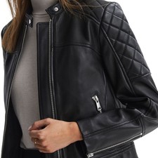 Damen Echt Leder Jacke