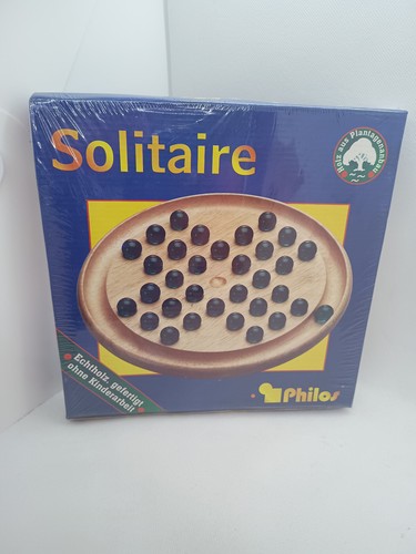 Solitaire aus echtholz - aus, mit