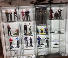 Kabelkanal „XL“ IKEA Vitrine Detolf - 3D-Druck - Silber 185 mm - Set á 2 Stück