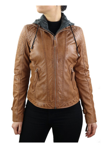 Damen lederjacke samantha - damen, "samantha"