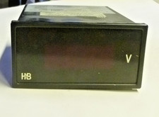 Einbau Instrument Digital Volt Meter H&B  Typ  DS 96/02  Messbereich 0 - 20,00 V
