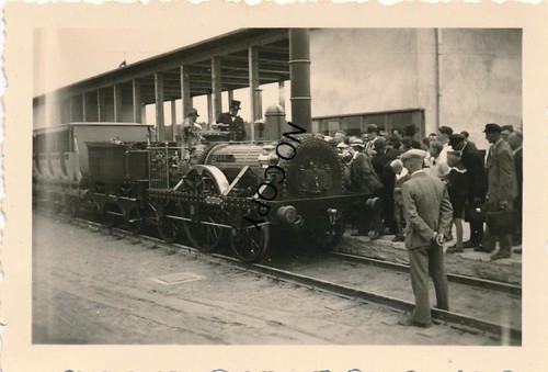 Original foto adler dampflok - original,