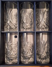 6 Bohemia Crystal Gläser