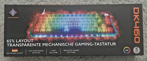 Mechanische tastatur dk460 - tastatur,
