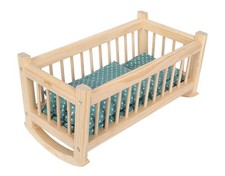 Puppenwiege natur