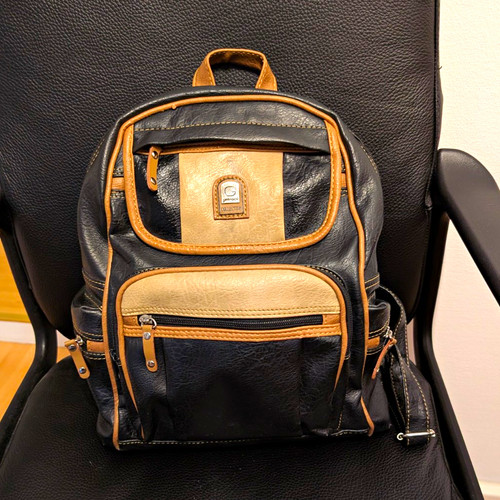 Delsey leder rucksack - delsey,