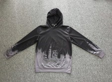 Kapuzenpullover Gr.S Hoodie schwarz grau Pullover 