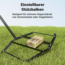 Schleppegge 175cmx172cm Wiesenegge Wiesenschleppe Rasentraktor Feldegge DHL