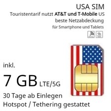 USA SIM im AT&T-Netz für