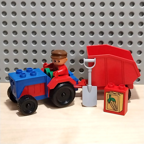 Lego duplo traktor mit - traktor,