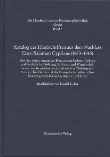 Katalog der handschriften - der, aus