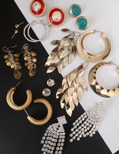 Konvolut ohrringe modeschmuck - ohrringe,