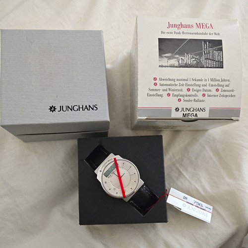 Junghans mega herren - mega, funkuhr