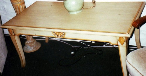 Edelholz tisch schreibtisch - edelholz,
