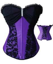 sexy Vollbrust Corsage Top