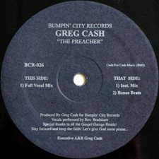 Greg Cash - The Preacher (12")