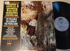 Foy Willing & The Riders Of The Purple Sage - Country & Western- Crown 1968 - VG