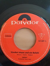 Freddy Quinn - Hundert Mann und ein Befehl  /  In 24 Stunden, Vinyl,  7" Single