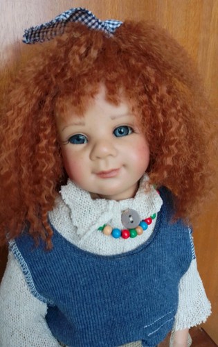 Götz künstlerpuppe lotta - künstlerpuppe, "