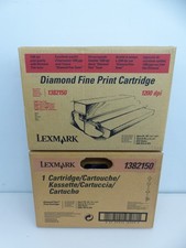 2x Lexmark 1382150 Tonerpatrone Toner schwarz Diamon Fine 1200dpi NEU#1 L