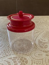 Tupperware  - Klarsichtbehälter Panorama 0,5 L - Vakuum Deckel - pink - TOP