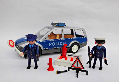 Playmobil polizei einsatzwagen - playmobil, polizei-einsatzwagen