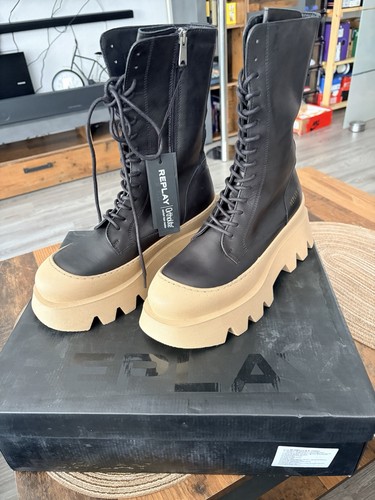 Replay idem lace boots - replay,