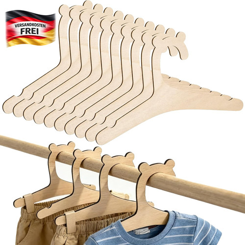 Baby kleiderbügel holz - baby,