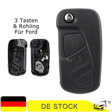 Für Ford KA 2008-2016 Funk Klapp Schlüssel repair Ersatz 3Tasten Gehäuse Rohling