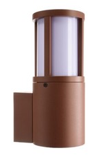 Deko-Light Wandaufbauleuchte Facado II rund opal 1x max 20W Rost Eingangsspannun