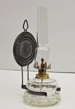 kleinere antike Petroleumlampe