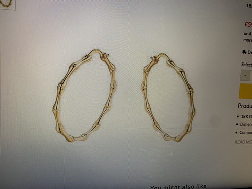 18k gold bambus - gold,