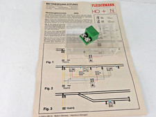Fleischmann 6950 Streckengleichrichter, mit Betriebsanleitung, DC, HO (B)