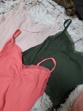 Damen Top Spitzen Top Set 3